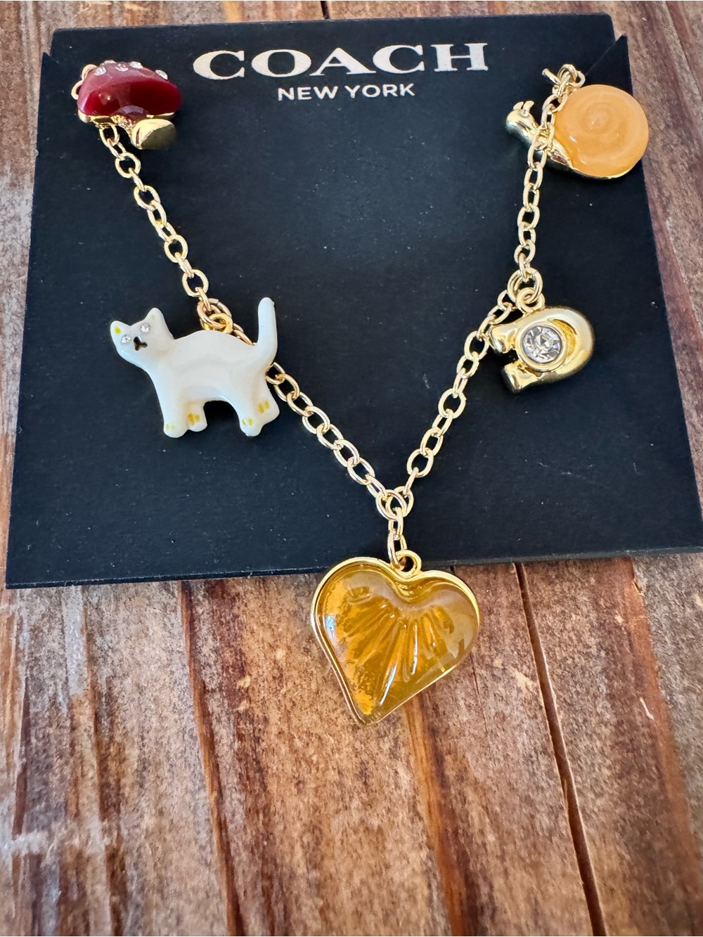 Coach Creature Multi Charm Bracelet, NWOT - Picture 11 of 16